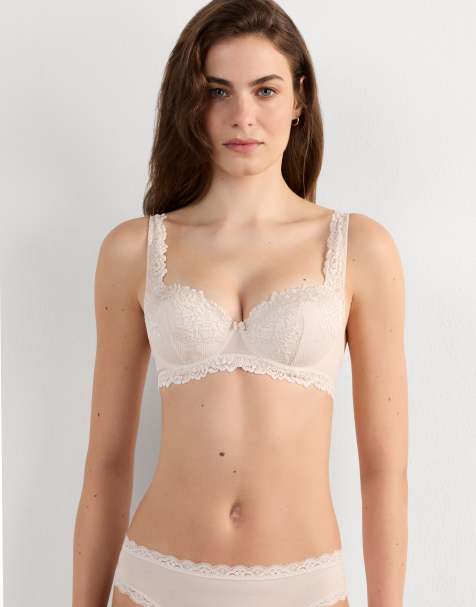 Intimissimi Pretty flowers sofia balconette bra in cream ivory - view 1