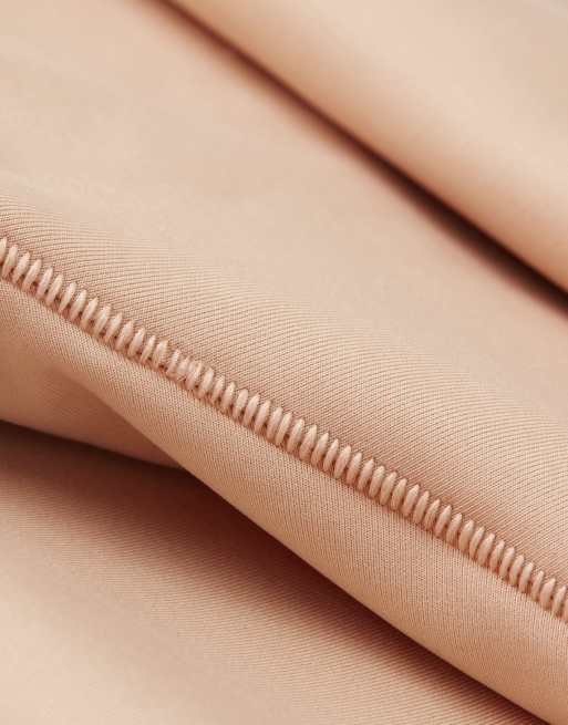 Intimissimi Raw-cut microfibre shorts in honey soft beige, 6 of 6
