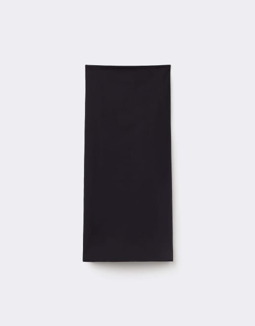 Intimissimi Seamless microfibre shaping slip in black, 5 of 6