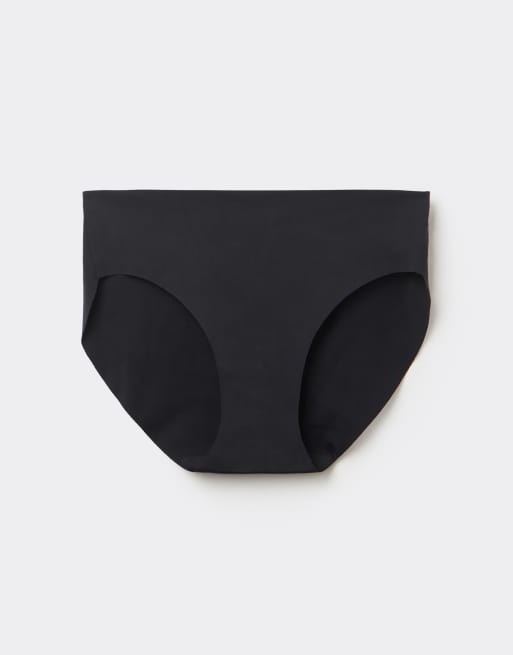 Intimissimi Seamless microfibre snug-fit panties in black, 5 of 6