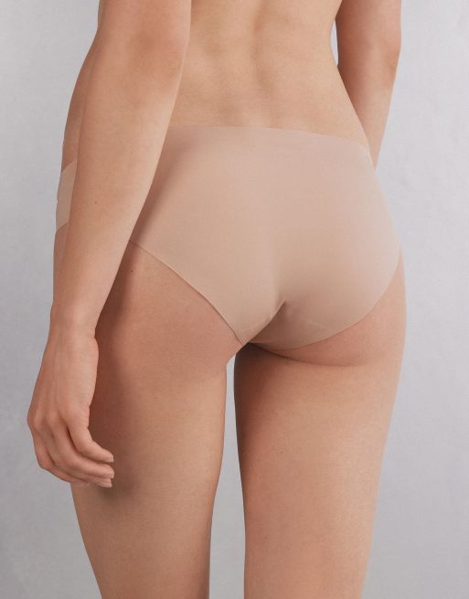 Intimissimi Seamless microfibre snug-fit panties in honey soft beige, 2 of 4