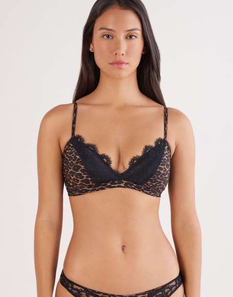 Intimissimi Sensual attitude tiziana triangle bra in animal print