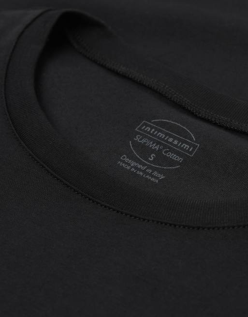 Intimissimi Short-sleeved stretch top in black, 6 of 6