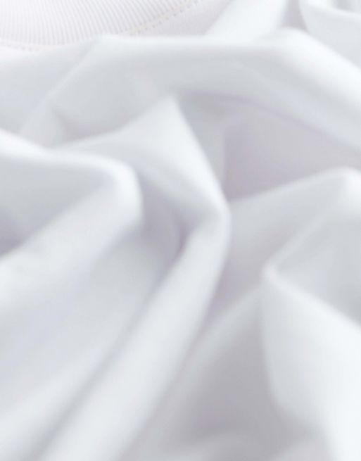 Intimissimi Superior cotton t-shirt in white, 5 of 5