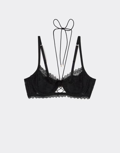 Intimissimi Tempting treat carioca balconette bra in black, 5 of 5