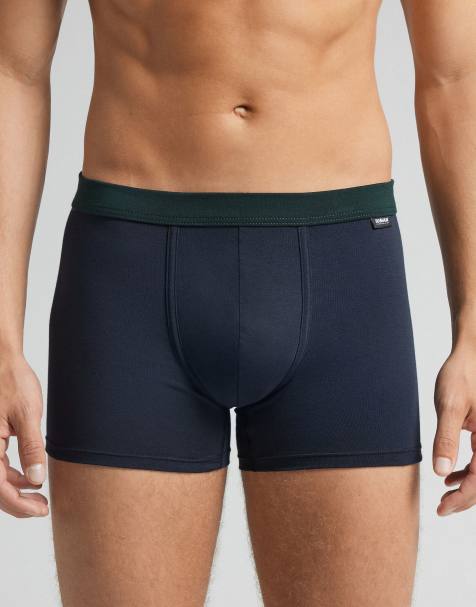 Intimissimi "the indestructible" boxers in night blue and dark green - view 1
