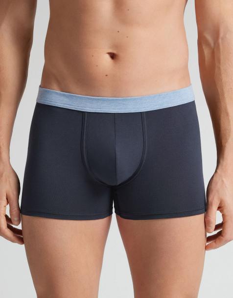 Intimissimi "the indestructible" boxers in night / light blue - view 1