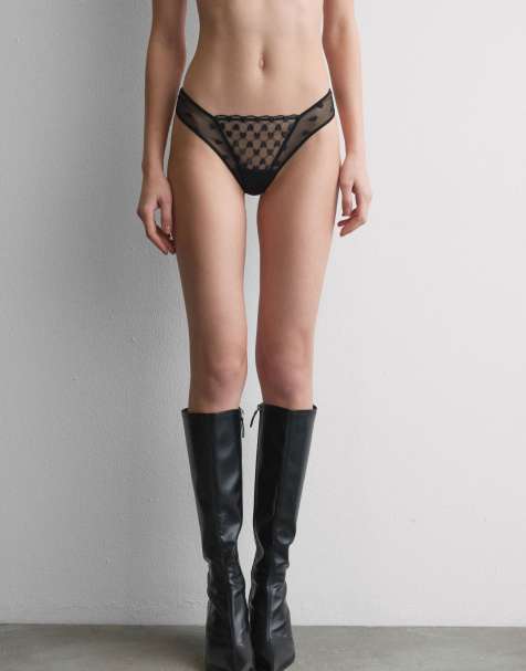 Intimissimi The love club brazilian briefs in black - view 1