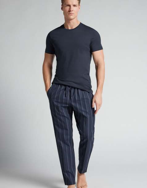 Intimissimi Trousers with stripes in blue stripes
