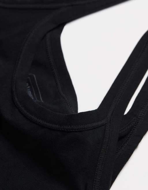 Intimissimi Ultralight cotton top in black, 6 of 6