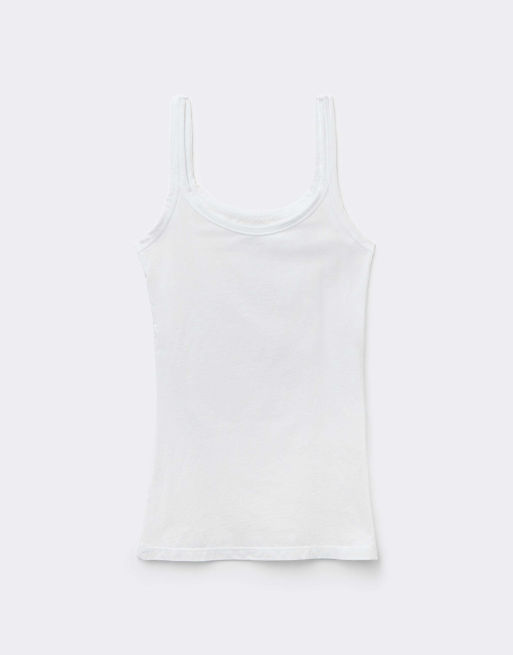 Intimissimi Ultralight cotton top in white, 5 of 6