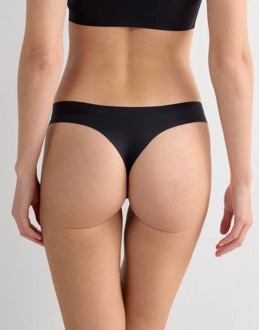 Intimissimi Ultralight microfibre brazilian knickers in black, 2 of 6