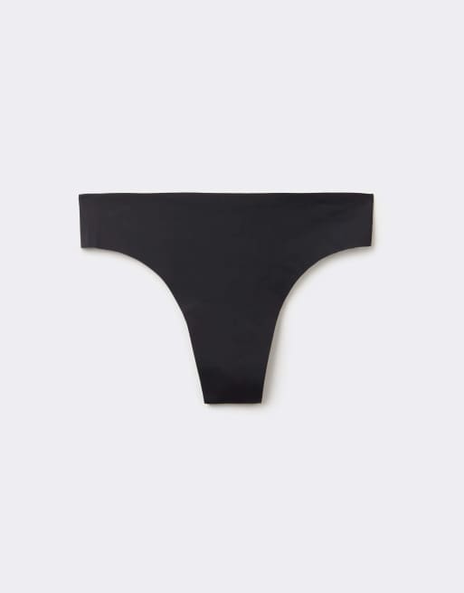 Intimissimi Ultralight microfibre brazilian knickers in black, 5 of 6