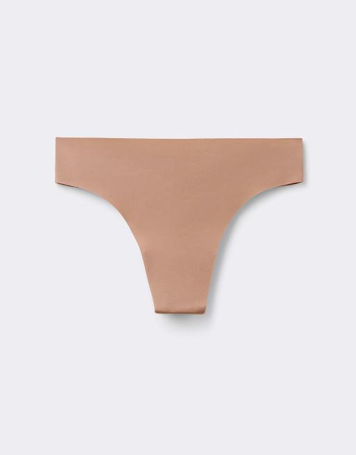 Intimissimi Ultralight microfibre brazilian knickers in brown cappuccino, 5 of 6