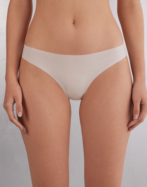 Intimissimi Ultralight microfibre brazilian knickers in cream ivory - view 1