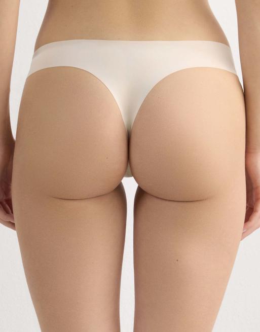 Intimissimi Ultralight microfibre brazilian knickers in cream ivory, 2 of 6