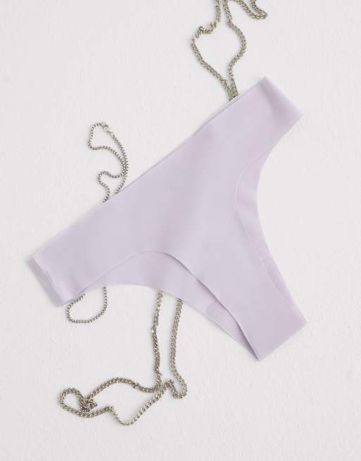 Intimissimi Ultralight microfibre brazilian knickers in quartz lilac, 3 of 3