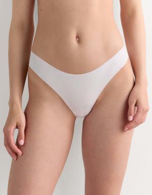 Intimissimi Ultralight microfibre brazilian knickers in white