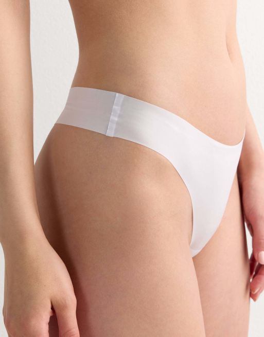 Intimissimi Ultralight microfibre brazilian knickers in white, 3 of 6