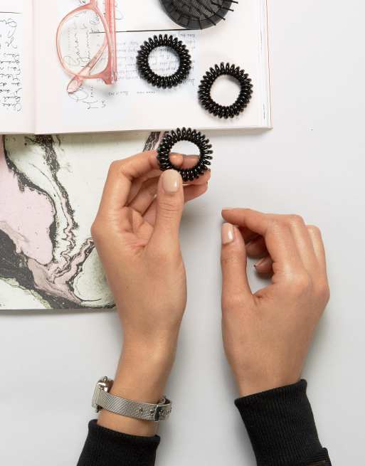 Invisibobble 3 pack Power Strong Hair Ties - Black, 2 of 4