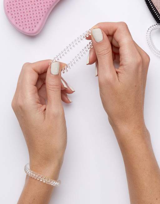 Invisibobble 3 pack Slim Hair Ties - Crystal Clear, 2 of 4