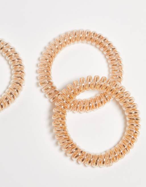 invisibobble – 3er-Pack schmale Haargummi-Spiralen – Bronze Me Pretty, 2 von 4