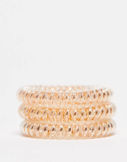 invisibobble – 3er-Pack schmale Haargummi-Spiralen – Bronze Me Pretty, 3 von 4