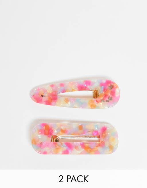 invisibobble – Au Soleil Dazzling Wave – Zestaw 2 klamer do włosów