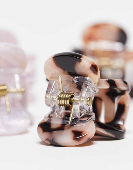 Invisibobble - Clipstar Petit Love - Confezione da 4 pinze piccole per capelli, 4 di 4