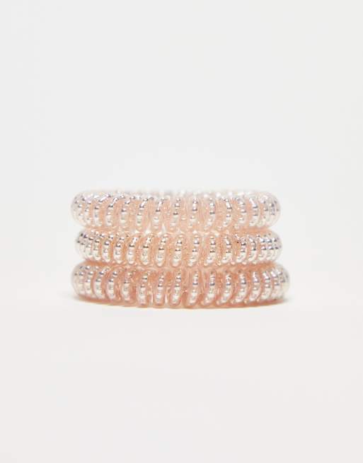 invisibobble - Confezione da 3 elastici per capelli a spirale - Pink Monocle, 2 di 4