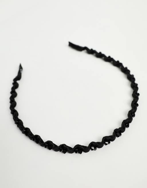 invisibobble – HAIRHALO – Haarreif – Black Sparkle, 2 von 4
