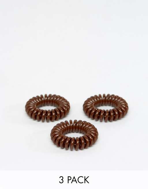 Invisibobble – Original – Bruna hårtofsar