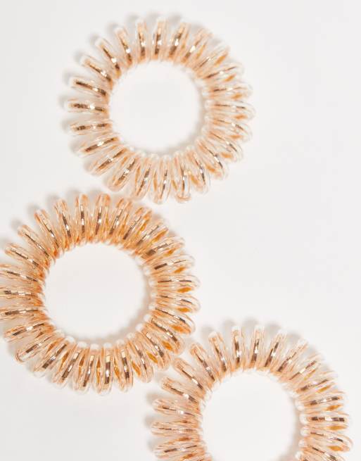 invisibobble Original Hair Spirals x3 - Bronze Me Pretty, 4 of 4