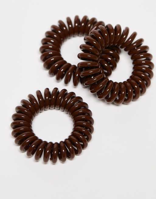invisibobble Original Hair Spirals x3 - Pretzel Brown, 3 of 4
