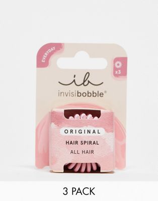 invisibobble Original Hair Spirals x3 - The Pinks