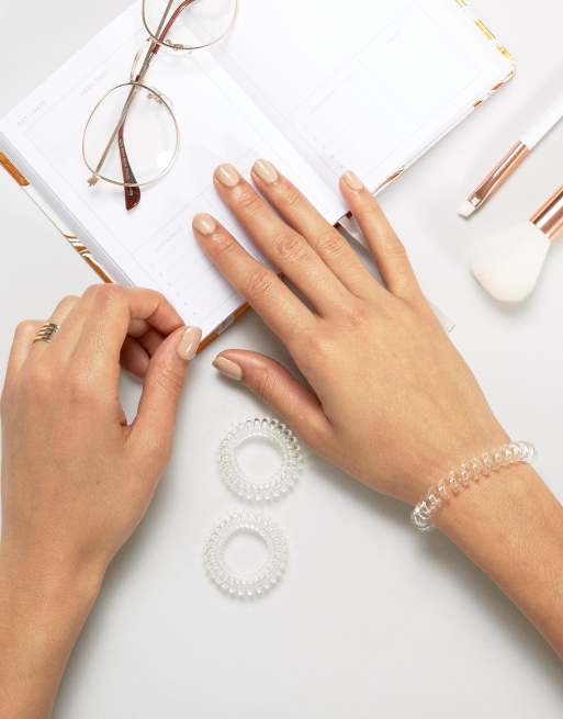 Invisibobble - Power - Confezione di 3 elastici per capelli resistenti in trasparente cristallo, 4 di 4