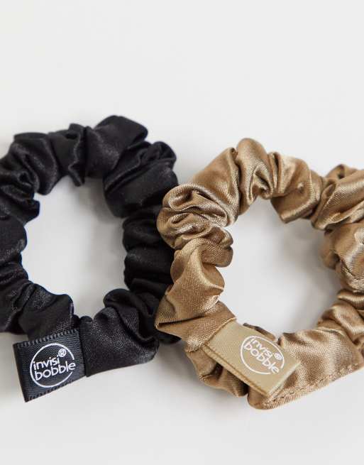 Invisibobble Sprunchie Slim duo hair ties in true golden, 3 of 4