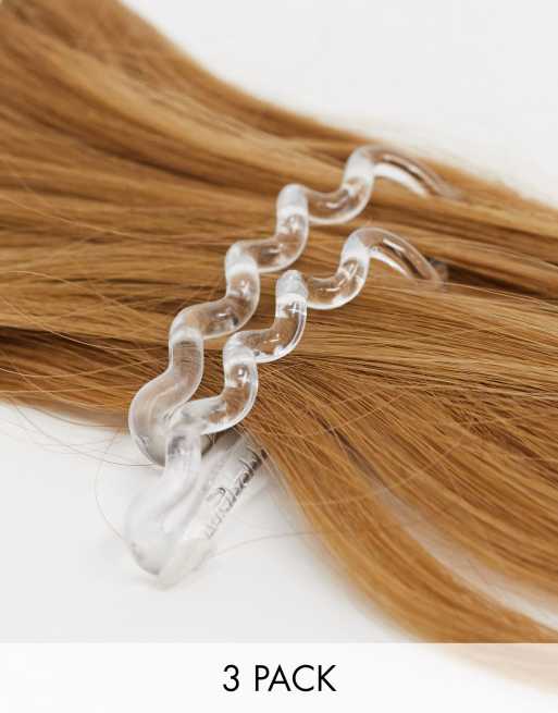 Invisibobble – WAVER PLUS – Przezroczysta spinka do włosów