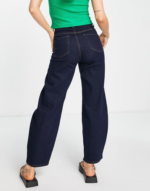 InWear - Glenny - Indigoblå jeans med barrel-ben - Del af sæt, 2 af 4
