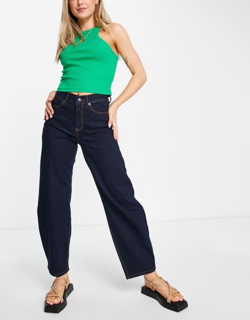 InWear - Glenny - Indigoblå jeans med barrel-ben - Del af sæt, 4 af 4