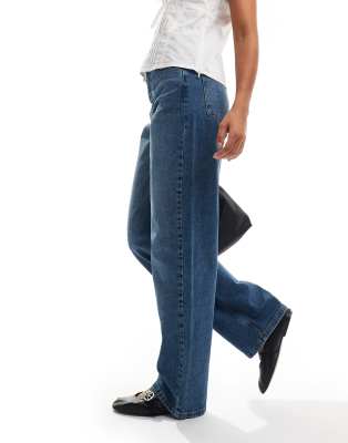 In Wear InWear Pheiffer baggy fit denim jeans in blue