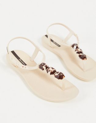 Ipanema Charm sandals in ivory