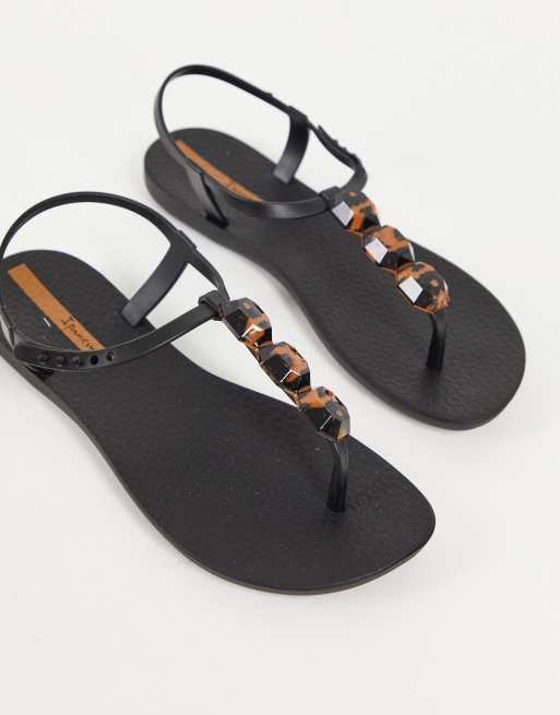 Ipanema – Charm – Svarta sandaler 