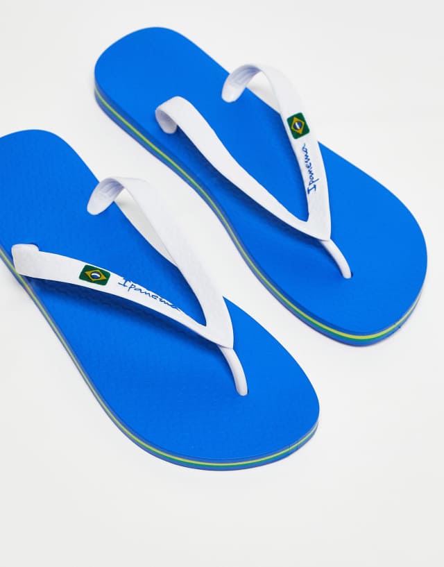 Ipanema - classic brazil 21 flip flops in blue