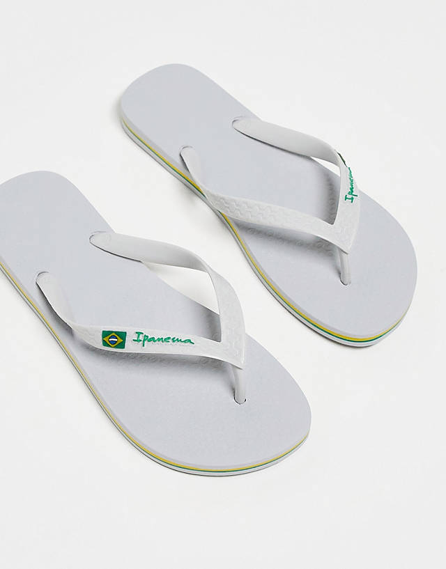 Ipanema - classic brazil 21 flip flops in grey