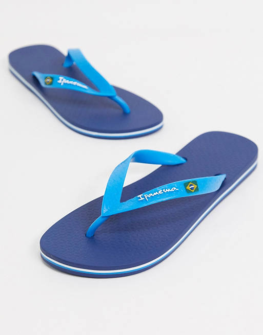 Ipanema Classic Brazil flip flops in blue | ASOS