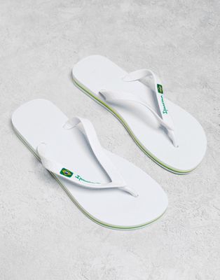 Ipanema classic brazil flip flops in white