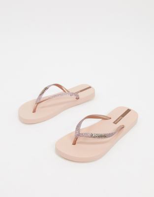 sparkly flip flop sandals