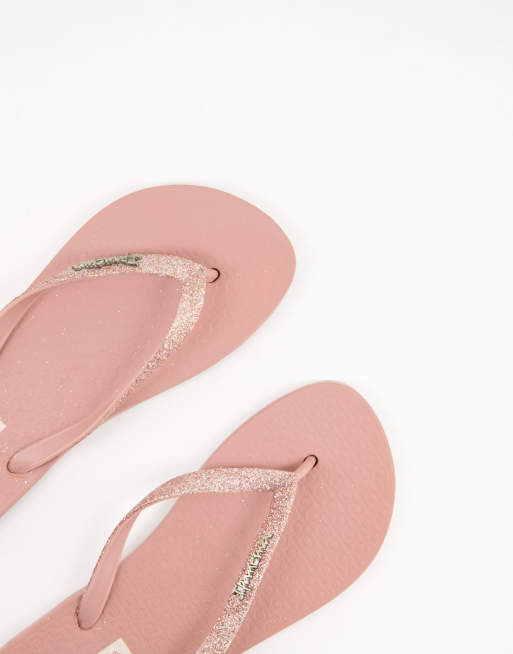 Ipanema sparkle blush flip deals flops