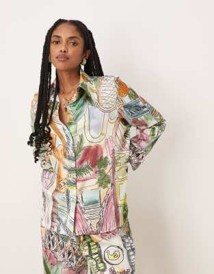 Isabelle Pennington Edmead Isabelle Pennington-edmead Basterre Shirt In Multi